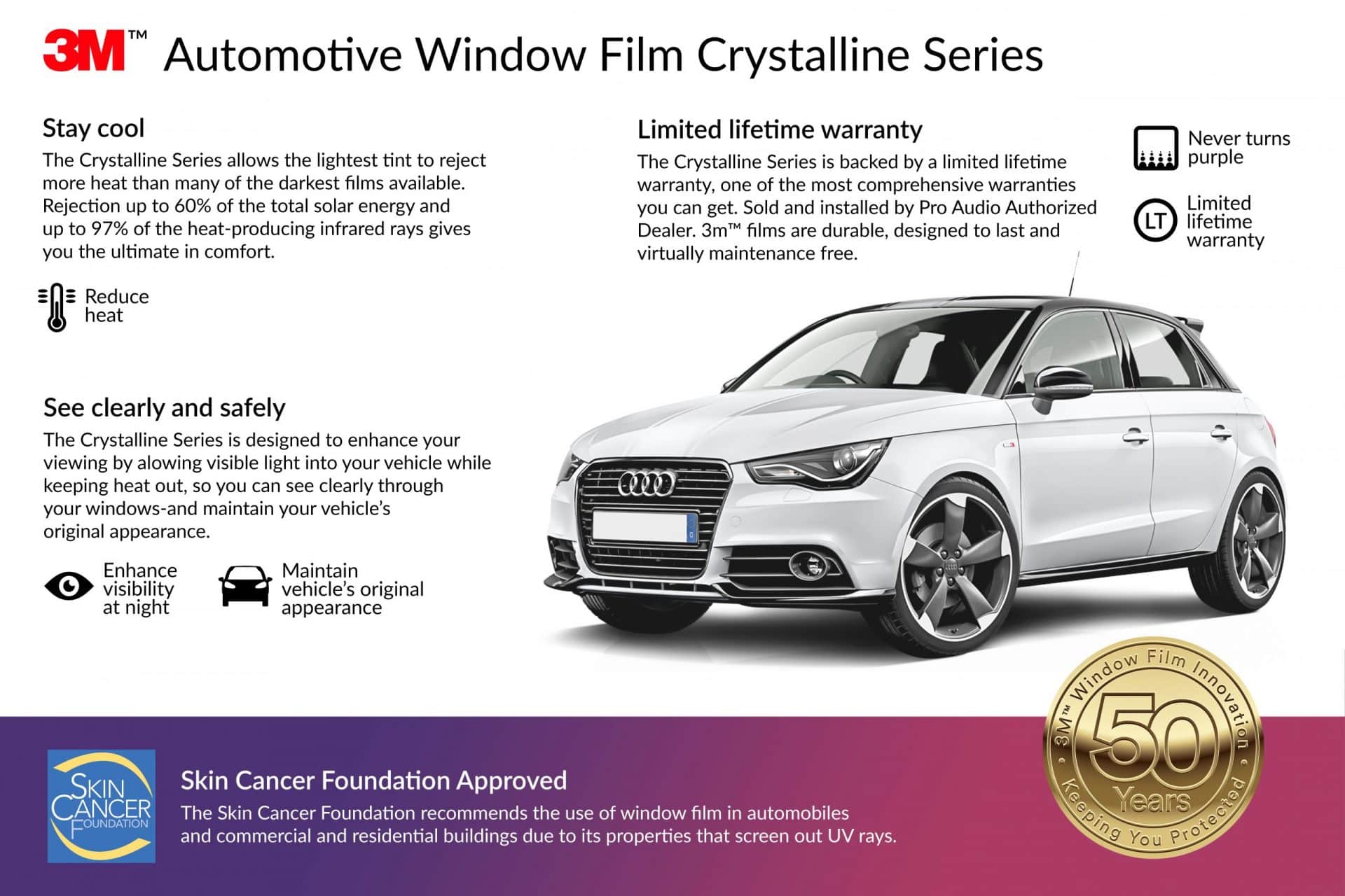 Where quality & comfort meets performance. Arrive in style with 3M window film & beat the heat this summer. Original films available at Autoprotection, 3M Authorized Autocare Center. For more details, contact us 01099373706 #3M_WINDOW_FILM #heatresistant #heat #heatrejection #3M_Authorized #3M_Egypt #autoprotection #UV #uvprotection #irrejection #thermo_film #windowtinting #windowtint